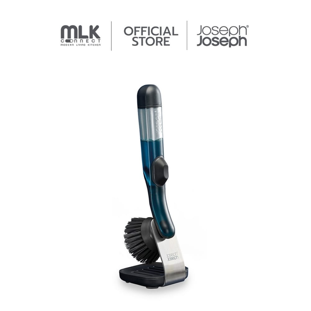 แปรงล้างจานพร้อมช่องใส่น้ำยาล้างจานในตัว JOSEPH JOSEPH และที่วาง รุ่น SINKTECH N6500019