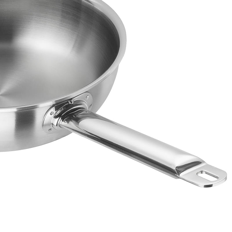 กระทะสแตนเลส ZWILLING  รุ่น Zwilling Pro กระจายความร้อนดี  สีเงิน 24 ซม. N65128240