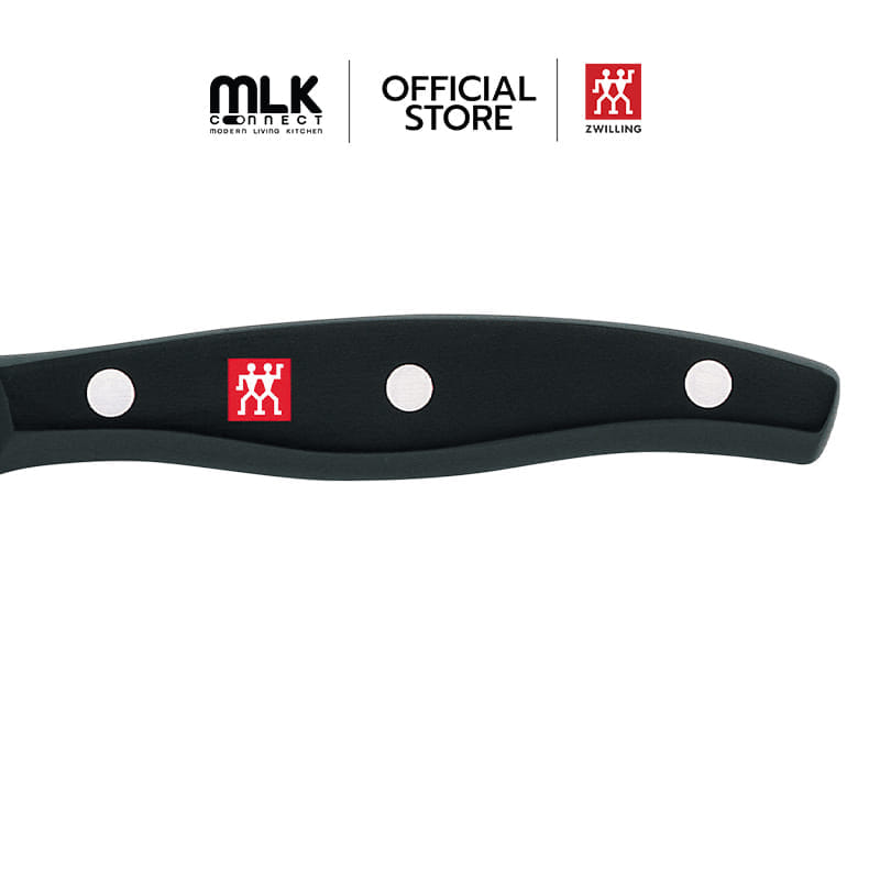 มีดเล็กสแตนเลสสตีล ZWILLING รุ่น Twin Pollux มีความคมและทนทาน 130 มม. สีเงิน ด้ามสีดำ N30725130