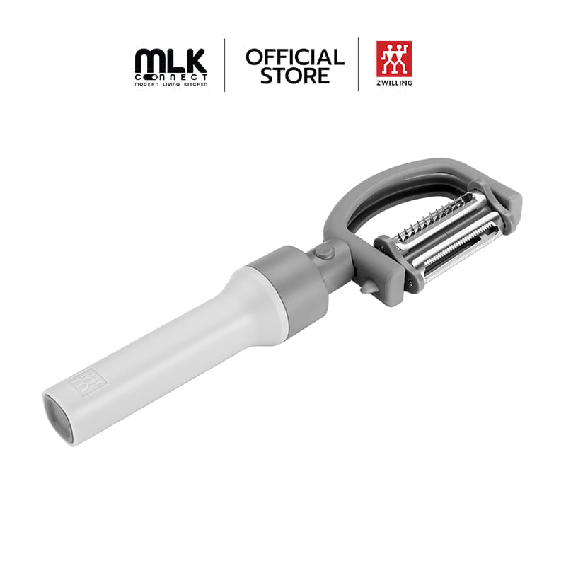 ที่ปอกสแตนเลส ZWILLING ด้ามจับพลาสติก 5-in-1 peeler สีเทา N36610005