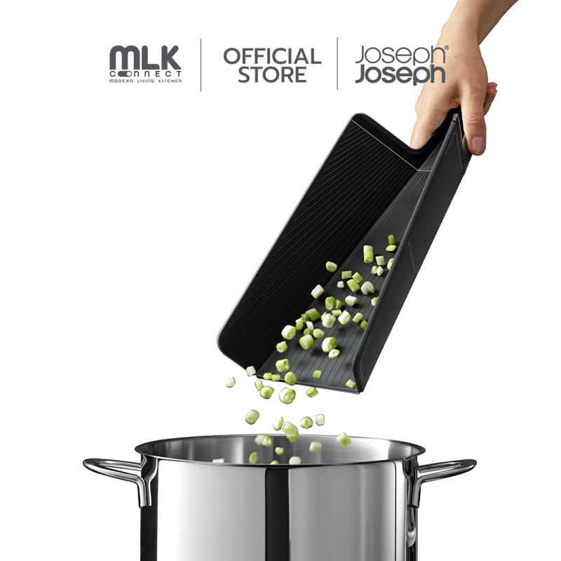 เขียงพับได้ Joseph Joseph รุ่น Chop2Pot Plus ไซซ์กลาง สีดำ N60202
