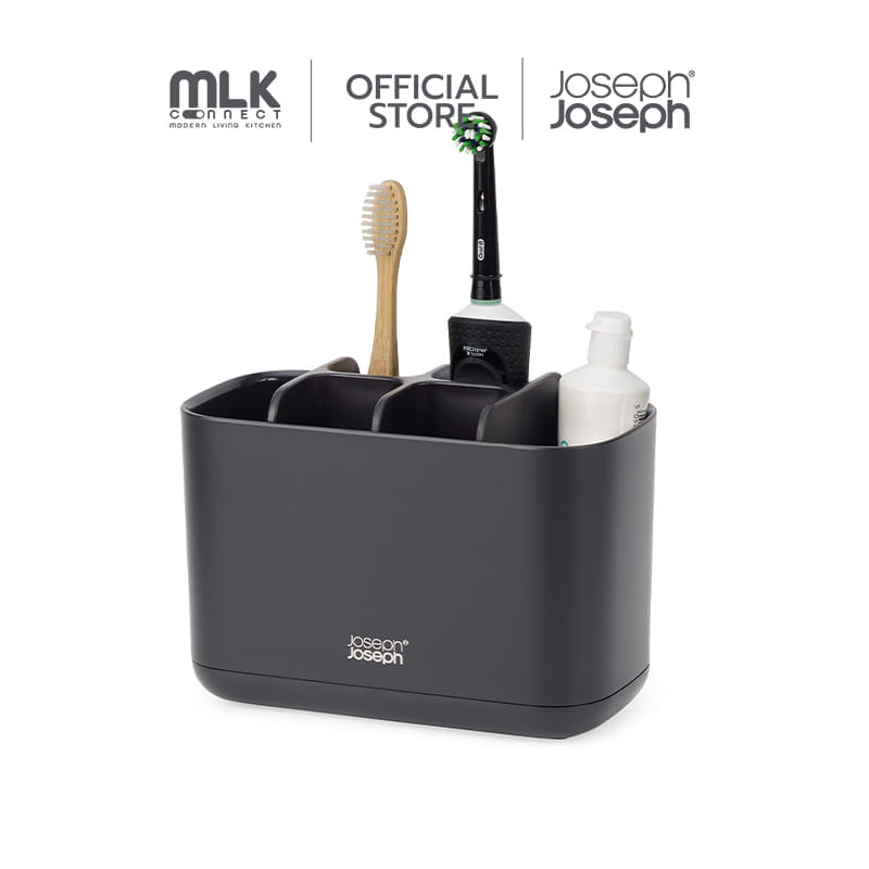 ที่ใส่แปรงสีฟันและยาสีฟัน Joseph Joseph รุ่น EasyStore สี Matt Black N70599