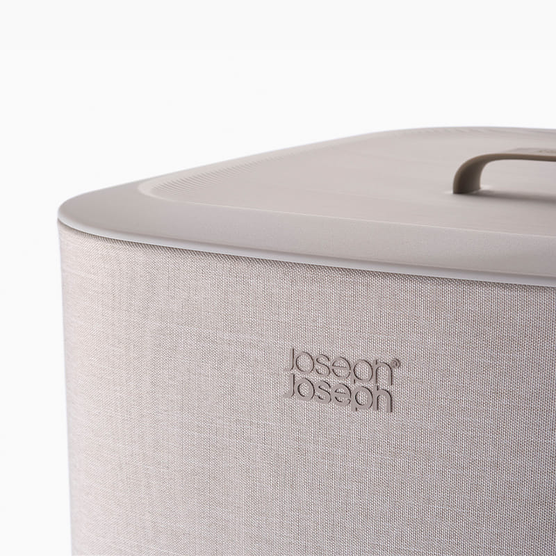ตะกร้าผ้า 1 ช่อง JOSEPH JOSEPH รุ่น TOTA ความจุ 60 ลิตร สี ECRU N5000004
