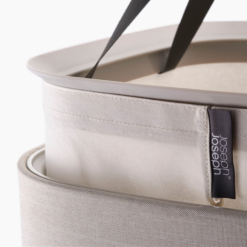 ตะกร้าผ้า 1 ช่อง JOSEPH JOSEPH รุ่น TOTA ความจุ 60 ลิตร สี ECRU N5000004_2