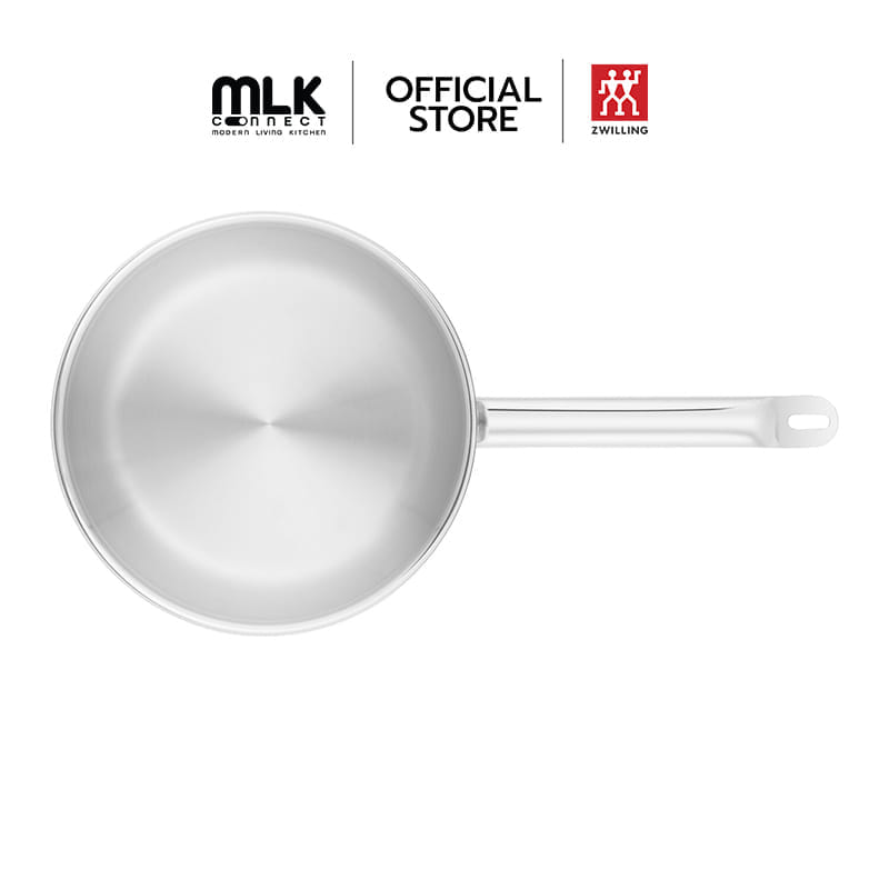 กระทะสแตนเลส ZWILLING  รุ่น Zwilling Pro กระจายความร้อนดี  สีเงิน 24 ซม. N65128240