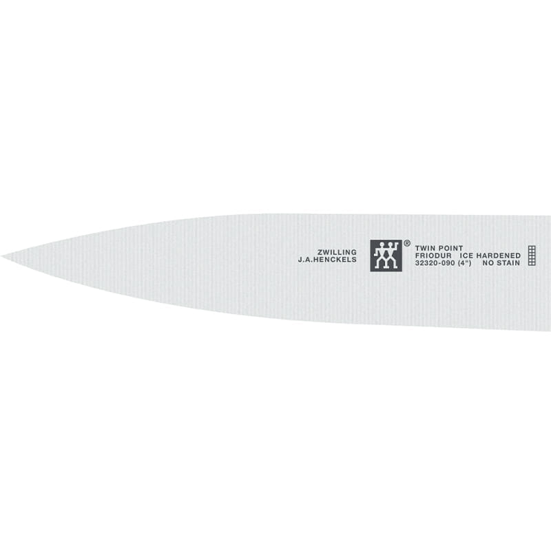 มีดเล็กแพริ่งสแตนเลสสตีล ZWILLING รุ่น Twin Point  90 มม. มีความคมและทนทาน สีเงิน ด้ามสีดำ   N32320091