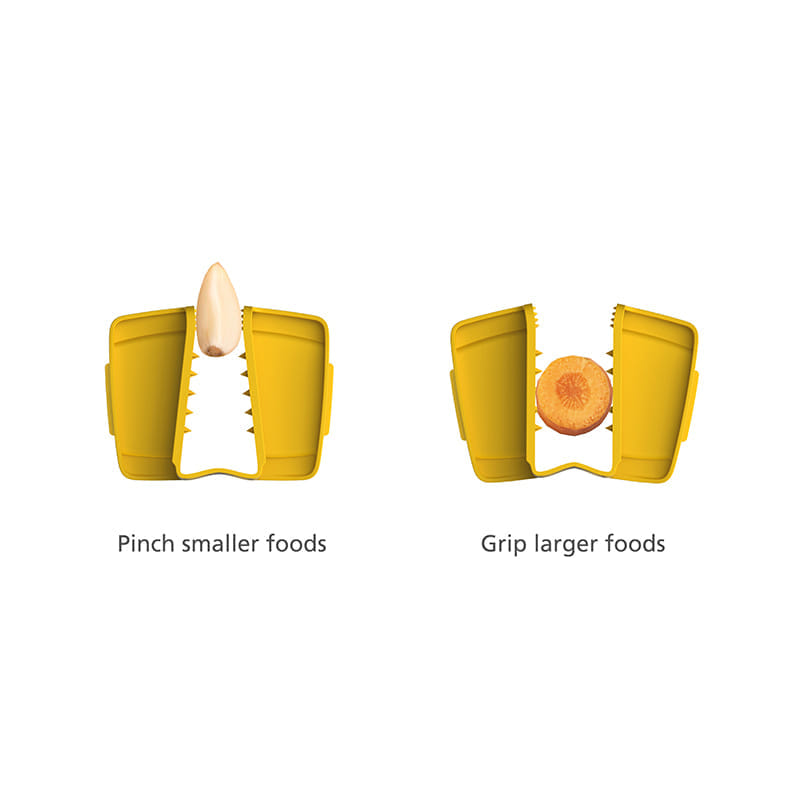 ที่ขูดอาหารพร้อมกล่องรองอาหาร Joseph Joseph รุ่น Multi-Grip สีเหลือง N20225