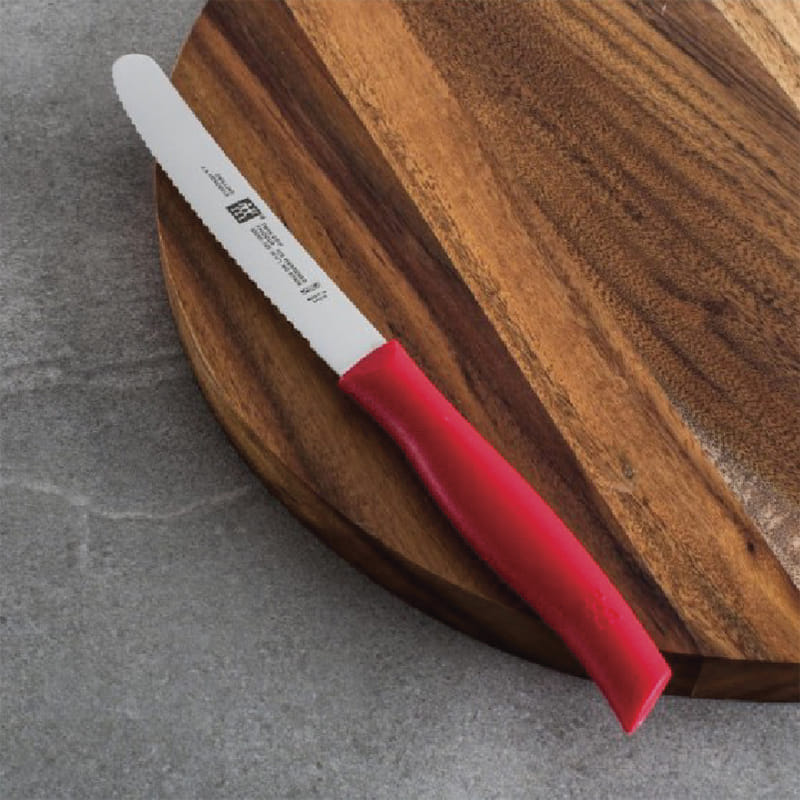 มีด ZWILLING รุ่น Twin Grip สแตนเลส ขนาด 12 ซม. - สีแดง N38095121