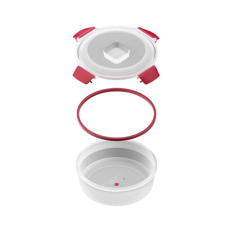 กล่องเก็บอาหารทรงกลม JOSEPH JOSEPH คละไซส์ 4 ชิ้น รุ่น NEST LOCK RND N1000015