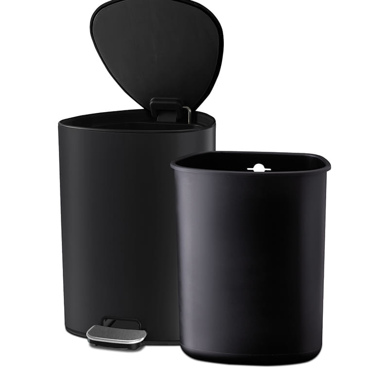 ถังขยะสแตนเลสความจุ 5 ลิตร Joseph Joseph รุ่น EasyStore สี Matt Black N70595