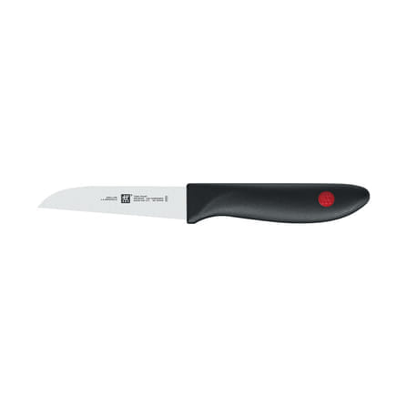 มีดเล็กสแตนเลสสตีล ZWILLING รุ่น Twin Point มีความคมและทนทาน  80 มม สีเงิน ด้ามสีดำ N32320081_0