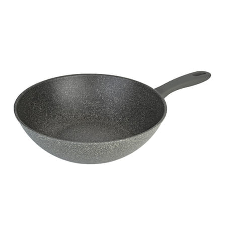 กระทะทรงลึกวอค BALLARINI NON- STICK อะลูมิเนี่ยม รุ่น MURANO 30 ซม. สีเทา N75002937_0