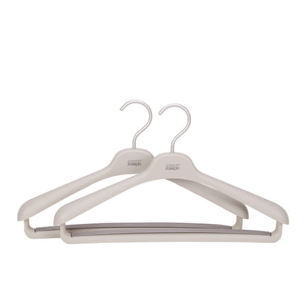 ชุดไม้แขวนเสื้อสำหรับสูทและเสื้อโค้ท 2 ชิ้น Joseph Joseph รุ่น Orderly สี Ecru N55017_0
