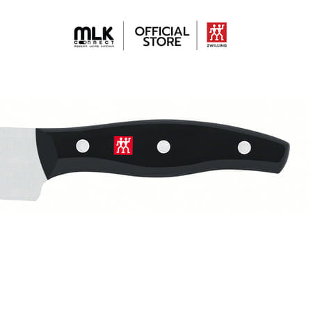 มีดเชฟสแตนเลสสตีล ZWILLING รุ่น Twin Pollux มีความคมและทนทาน 160 มม. สีเงิน ด้ามสีดำ N30721160_1
