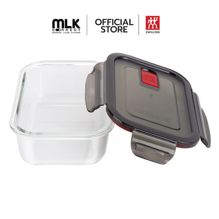 กล่องใส่อาหารแก้วบอโรซิลิเกตทรงสี่เหลี่ยมผืนผ้า ZWILLING รุ่น Gusto  ปราศจากสารบีพีเอ  600มล. แก้วใส N39506001_1