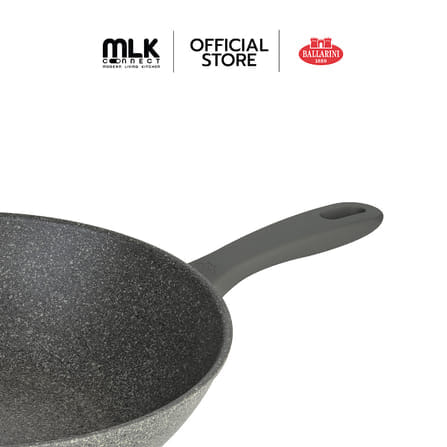 กระทะทรงลึกวอค BALLARINI NON- STICK อะลูมิเนี่ยม รุ่น MURANO 30 ซม. สีเทา N75002937_1