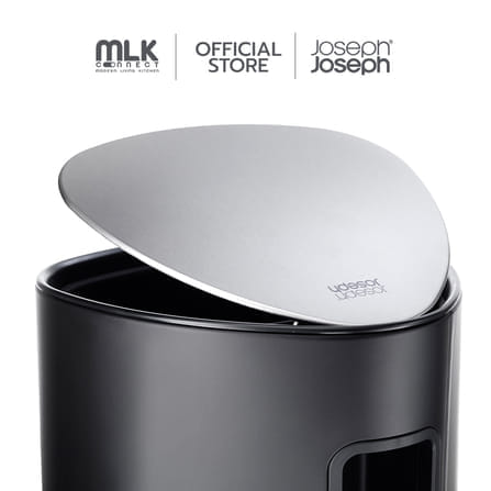 ถังขยะสแตนเลสความจุ 5 ลิตร Joseph Joseph รุ่น EasyStore สี Matt Black N70595_1