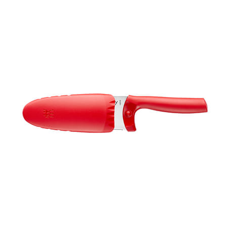 มีดสแตนเลสสตีลสำหรับเด็ก ZWILLING รุ่น TWINNY Kids   สีเงิน ด้ามสีแดง 10 cm N36550101_2