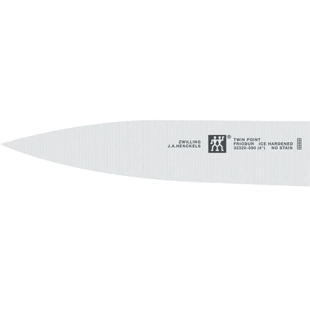 มีดเล็กแพริ่งสแตนเลสสตีล ZWILLING รุ่น Twin Point  90 มม. มีความคมและทนทาน สีเงิน ด้ามสีดำ   N32320091_2