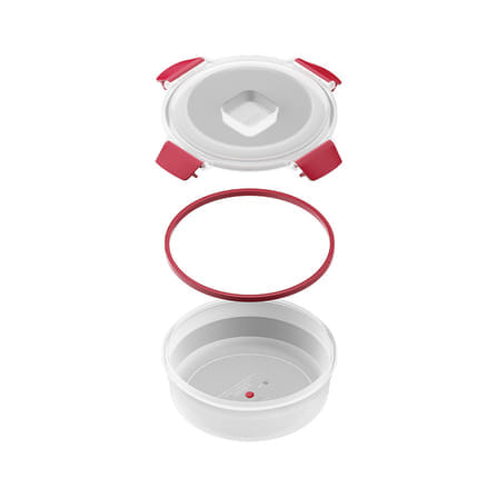 กล่องเก็บอาหารทรงกลม JOSEPH JOSEPH คละไซส์ 4 ชิ้น รุ่น NEST LOCK RND N1000015_3