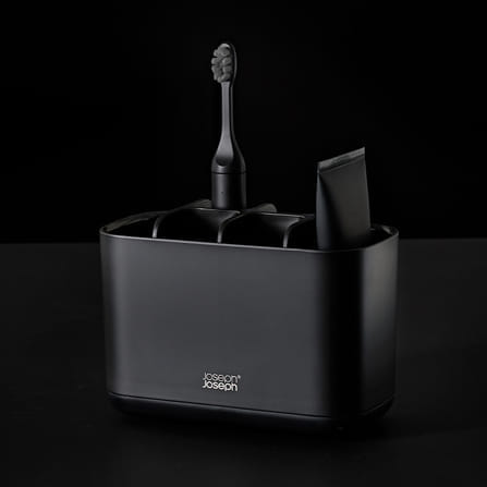 ที่ใส่แปรงสีฟันและยาสีฟัน Joseph Joseph รุ่น EasyStore สี Matt Black N70599_5
