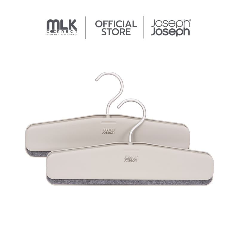 ชุดไม้แขวนกระโปรงและกางเกง 2 ชิ้น Joseph Joseph รุ่น Orderly สี Ecru N55019_0