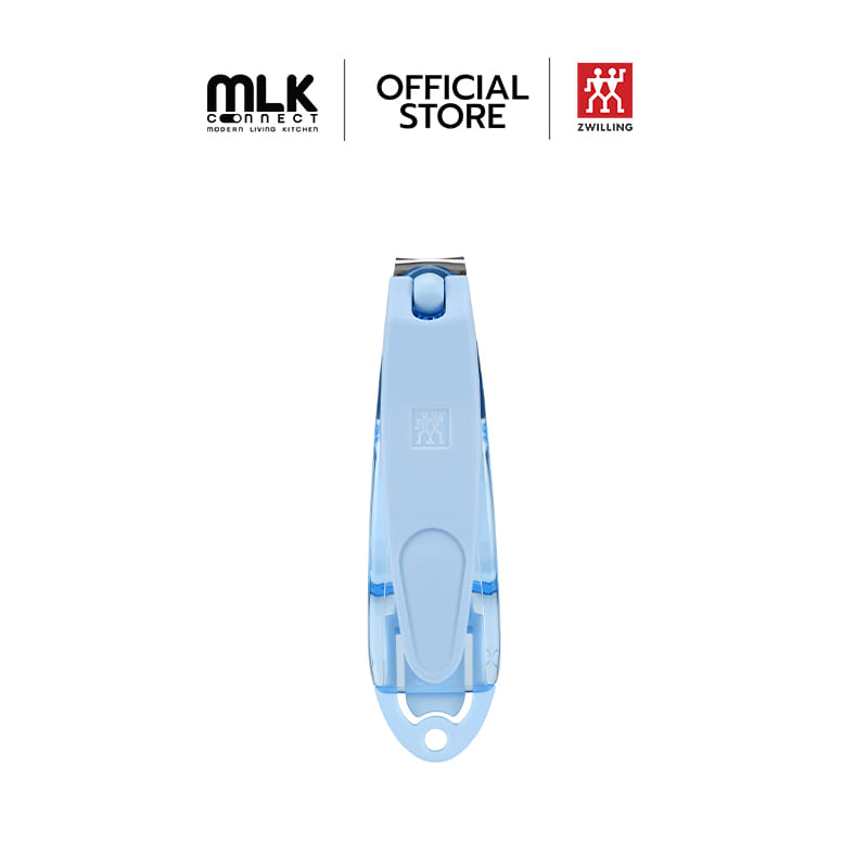 กรรไกรตัดเล็บพร้อมตะไบเล็บ ZWILLING รุ่น CLASSIC 80 มม.สีฟ้าพาสเทล N42436900_0