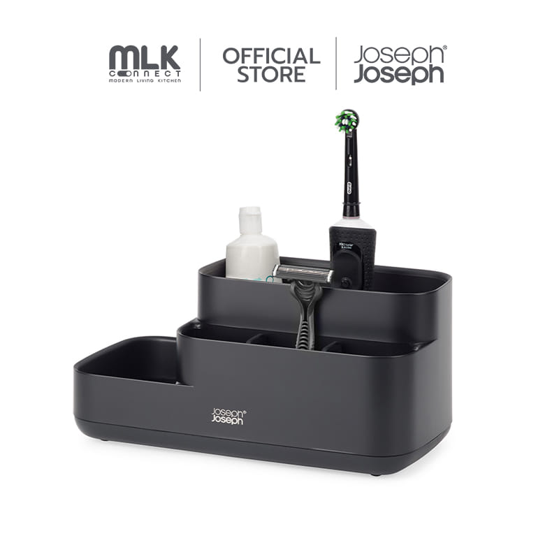 ที่เก็บอุปกรณ์ในห้องน้ำ Joseph Joseph รุ่น EasyStore สี Matt Black N70600_0
