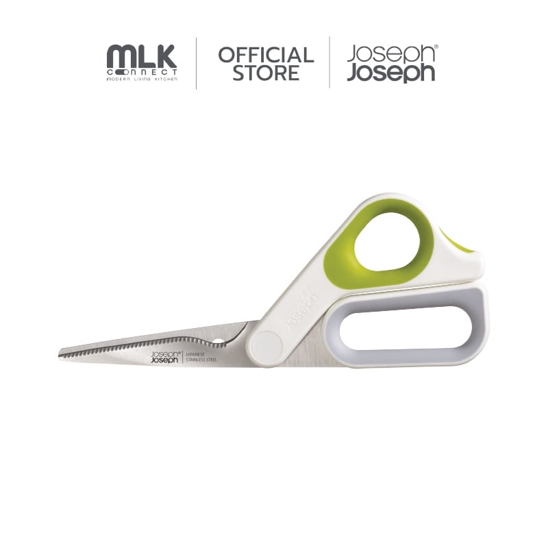 กรรไกรสำหรับตัดอาหาร Joseph Joseph รุ่น PowerGrip ใบมีดสแตนเลสญี่ปุ่น N10302 White/Green_0