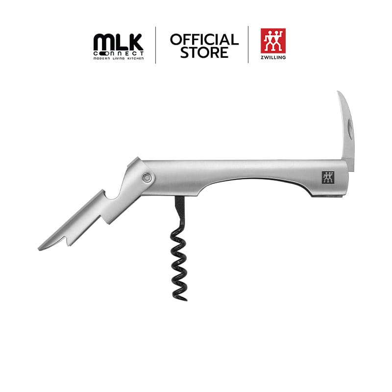 ที่เปิดขวดไวน์สแตนเลสสตีล ZWILLING ทนทาน 150 x 80 x 27 มม. สีเงิน N39500049_0