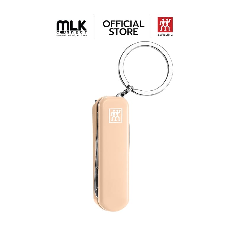 มีดพับเอนกประสงค์สเตนเลสสตีล ZWILLING สีส้ม 60 มม. N42450117_0