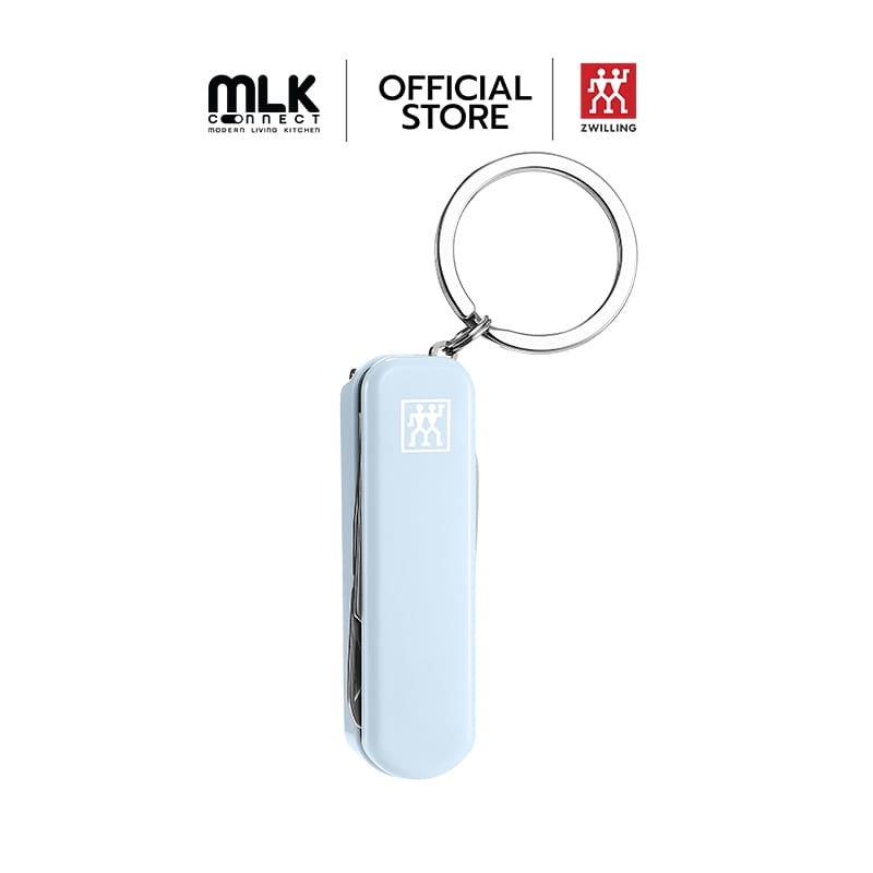 มีดพับเอนกประสงค์สเตนเลสสตีล ZWILLING สีฟ้า 60 มม. N42450115_0