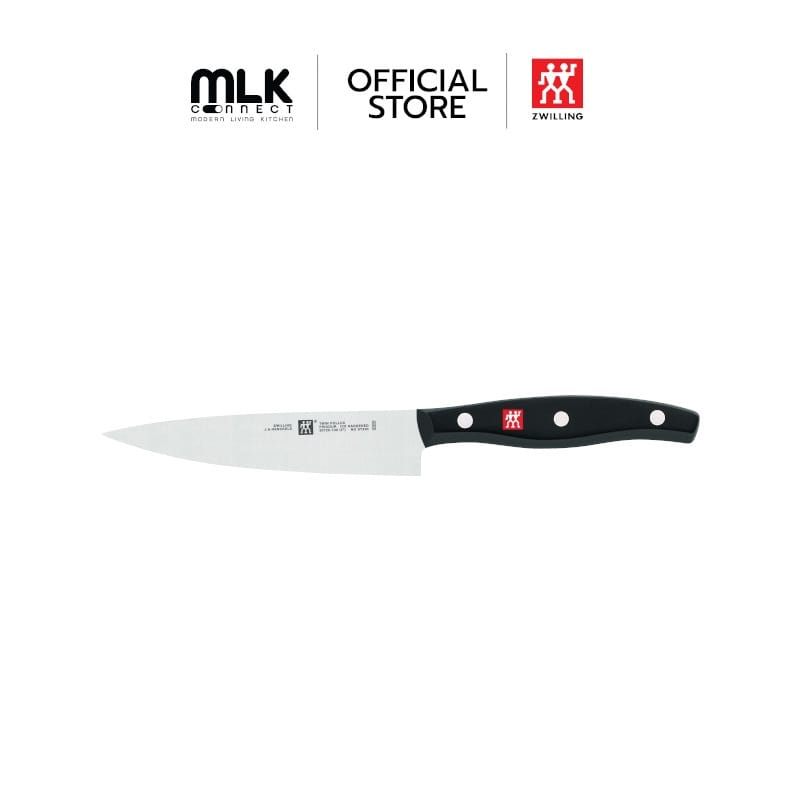 มีดเล็กสแตนเลสสตีล ZWILLING รุ่น Twin Pollux มีความคมและทนทาน 130 มม. สีเงิน ด้ามสีดำ N30725130_0
