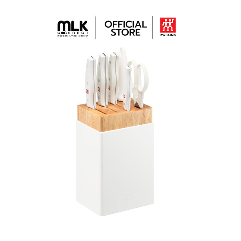 ชุดมีดพร้อมบล็อก ZWILLING รุ่น Twin Pollux  สีขาว N1025159_0