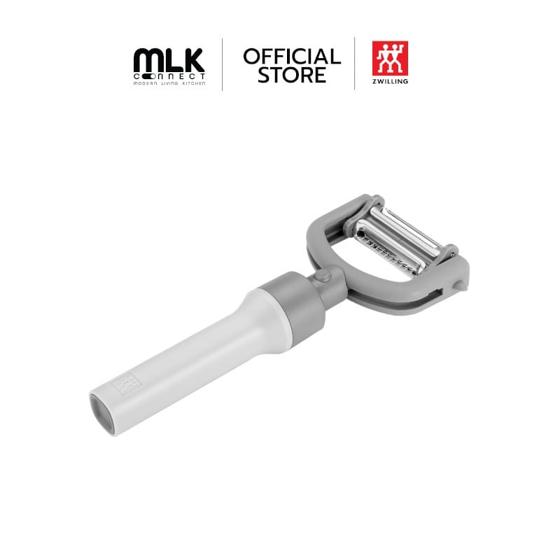 ที่ปอกสแตนเลส ZWILLING ด้ามจับพลาสติก 5-in-1 peeler สีเทา N36610005_0