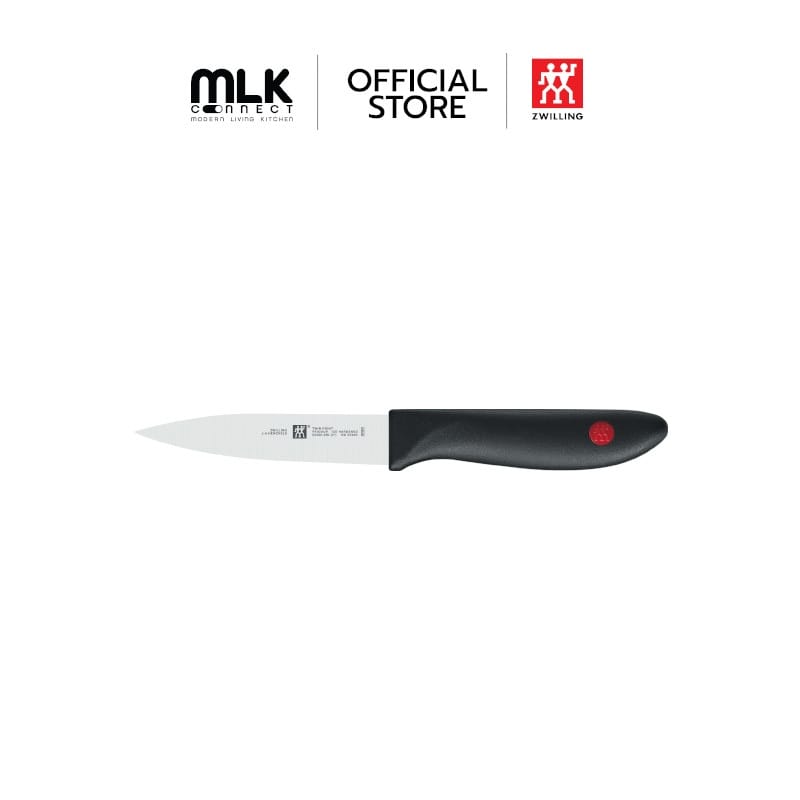 มีดเล็กแพริ่งสแตนเลสสตีล ZWILLING รุ่น Twin Point  90 มม. มีความคมและทนทาน สีเงิน ด้ามสีดำ   N32320091_0
