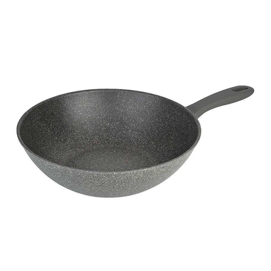 กระทะทรงลึกวอค BALLARINI NON- STICK อะลูมิเนี่ยม รุ่น MURANO 30 ซม. สีเทา N75002937_1