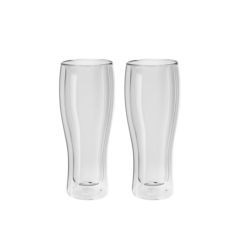 แก้วเบียร์ดับเบิ้ลวอลล์ ZWILLING เซท 2 ชิ้น รุ่น Sorrento เก็บรักษาความร้อนและเย็น 414 มล. สีใสN39500214_1