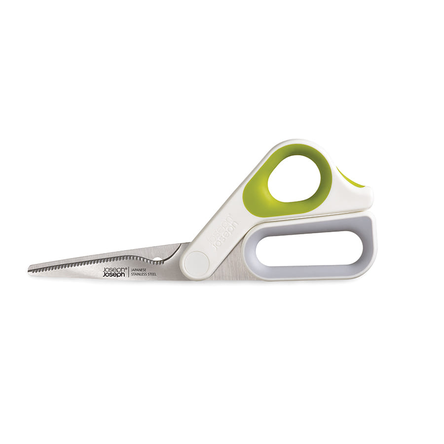 กรรไกรสำหรับตัดอาหาร Joseph Joseph รุ่น PowerGrip ใบมีดสแตนเลสญี่ปุ่น N10302 White/Green_1
