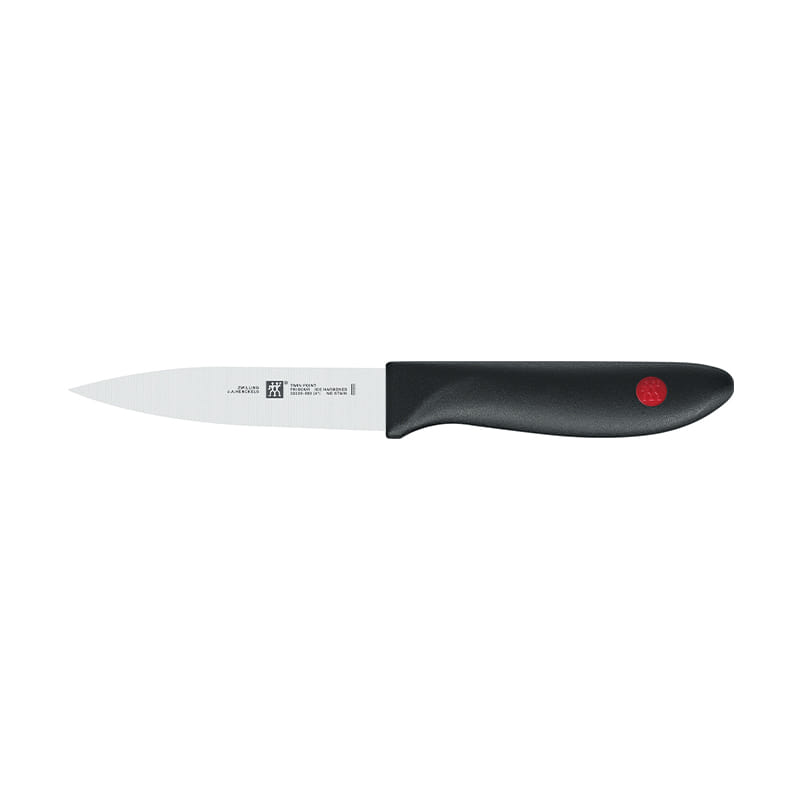 มีดเล็กแพริ่งสแตนเลสสตีล ZWILLING รุ่น Twin Point  90 มม. มีความคมและทนทาน สีเงิน ด้ามสีดำ   N32320091_1