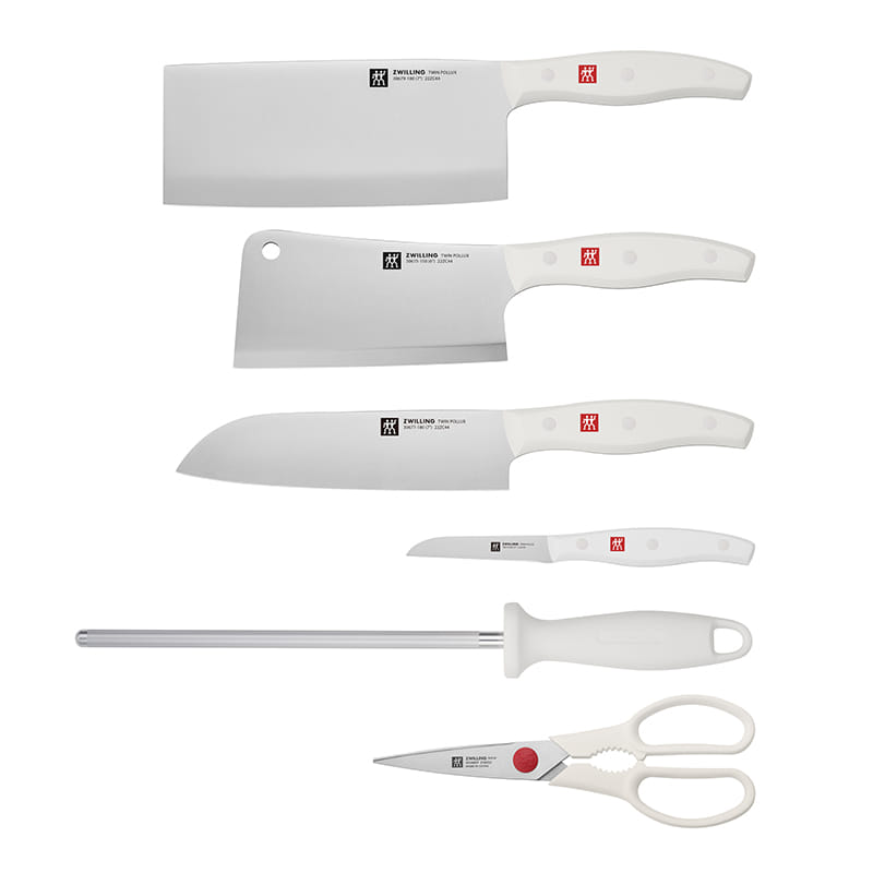 ชุดมีดพร้อมบล็อก ZWILLING รุ่น Twin Pollux  สีขาว N1025159_1