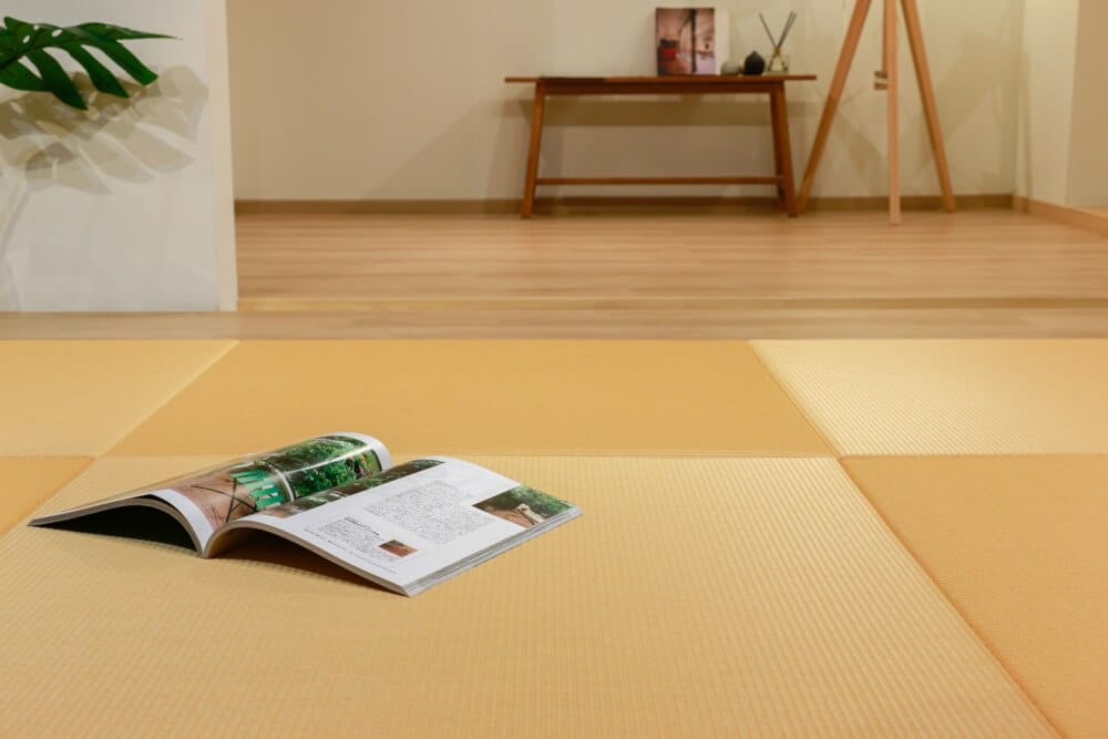 เสื่อทาทามิ MIGUSA TATAMI MESEKI YELLOW_4
