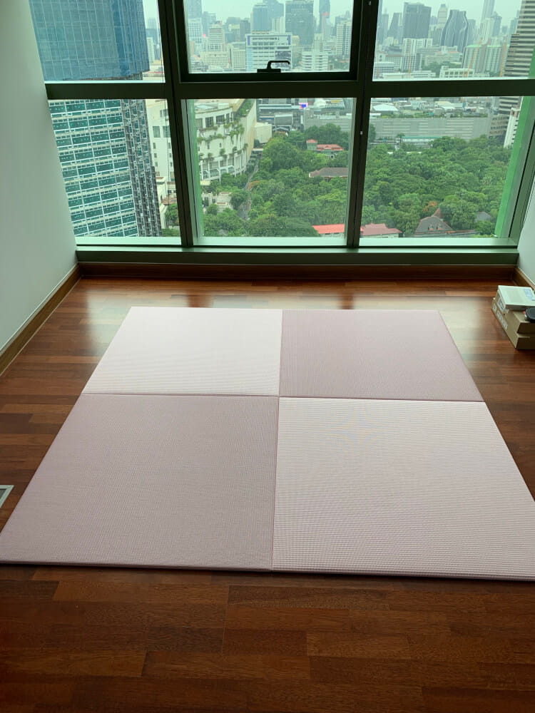 เสื่อทาทามิ MIGUSA TATAMI MESEKI PINK_1
