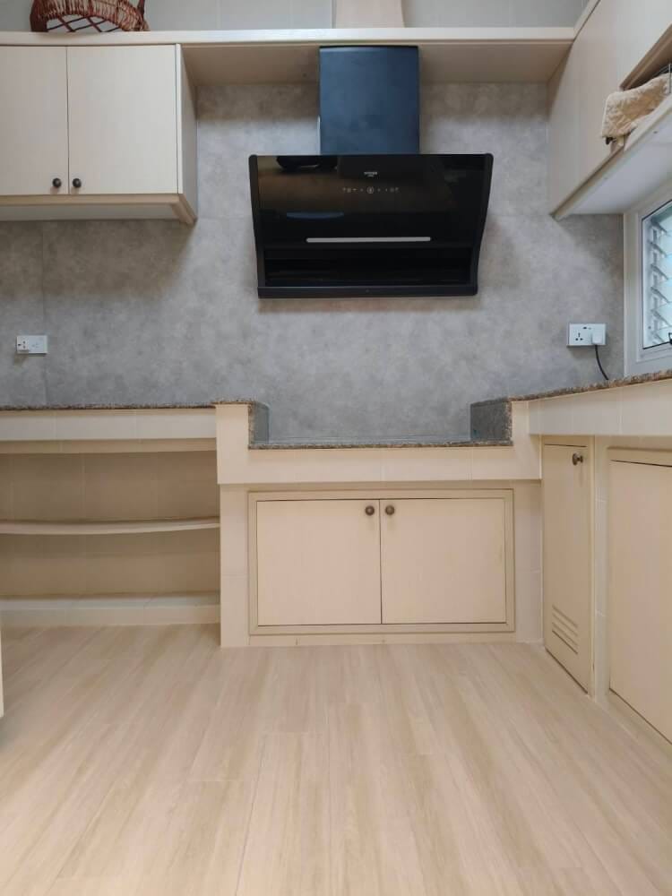 ผนังครัว WORIA FUKUVI 910 X 1820 MM. (CAST GRAY) กันความร้อน กันรอยขีดข่วนและกันคราบน้ำมัน แ_2