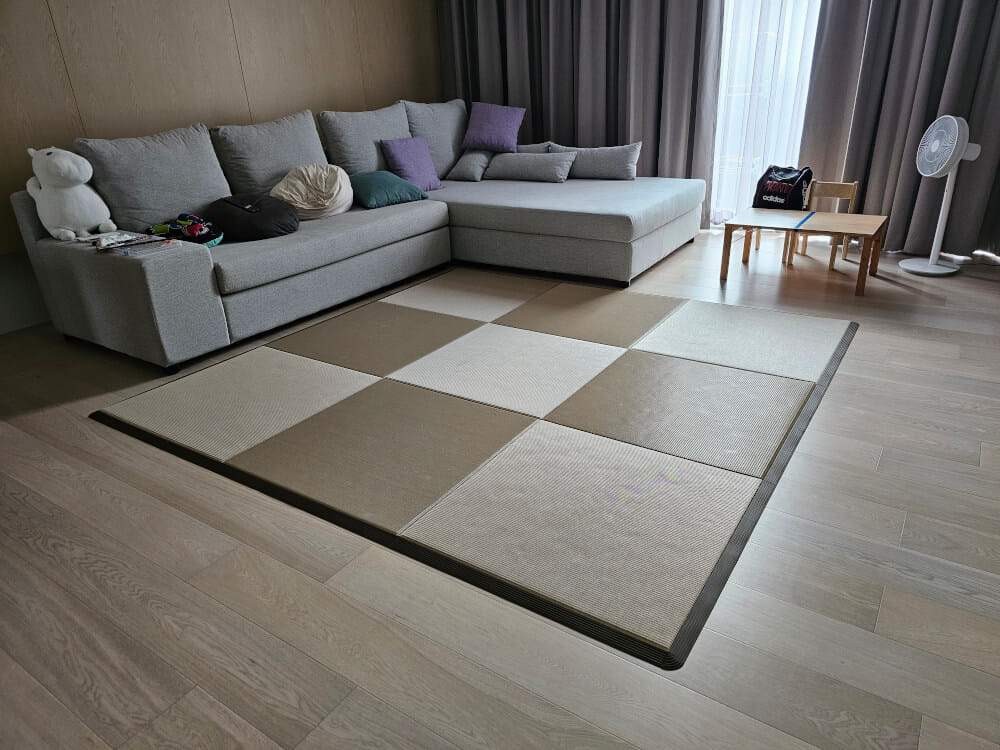 เสื่อทาทามิ MIGUSA TATAMI MESEKI MOCHA BEIGE_3