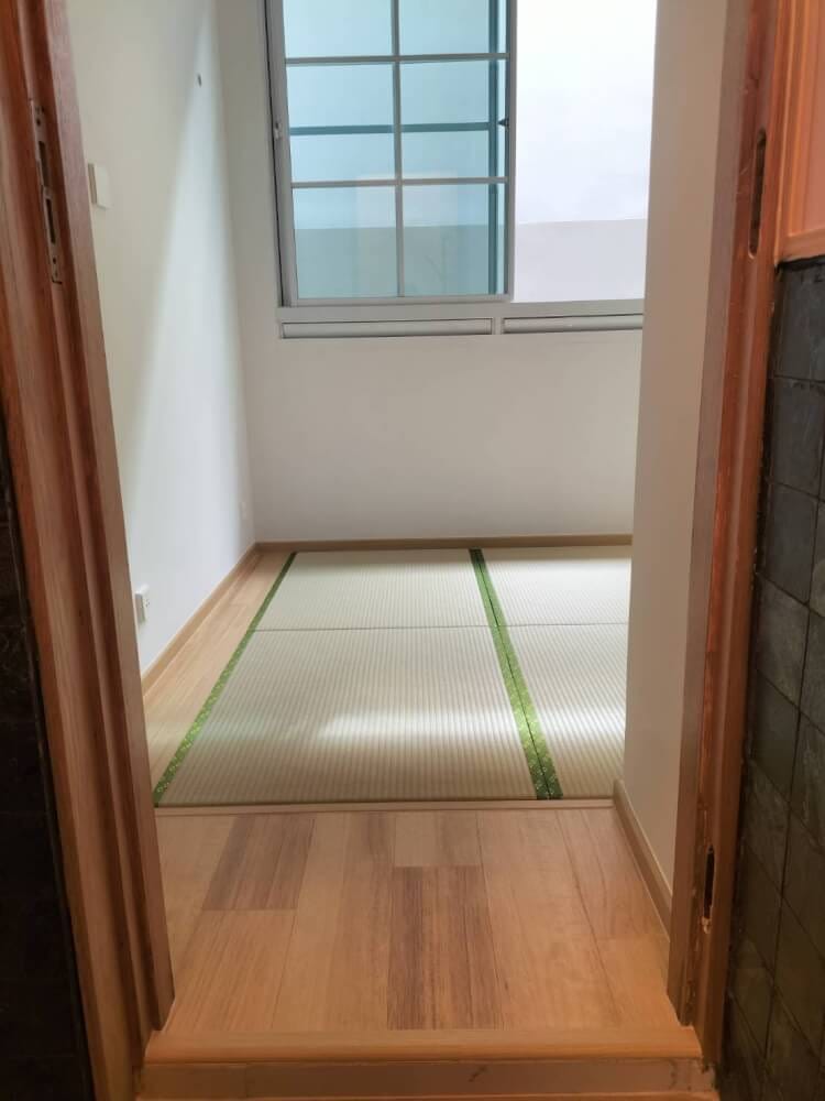เสื่อทาทามิ MIGUSA TATAMI HIKIME LEAFGREEN WITH CLASSIC BOARDER_5