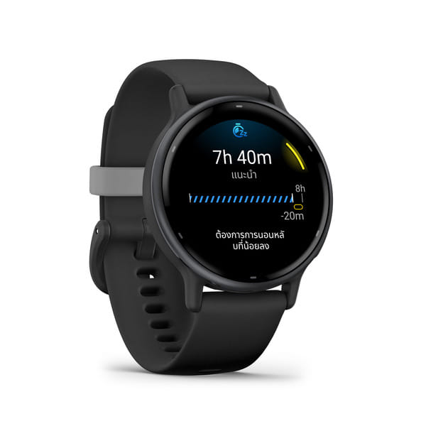 นาฬิกาสมาร์ทวอทช์ GARMIN VIVOACTIVE 5 สี BLACK SLATE_1