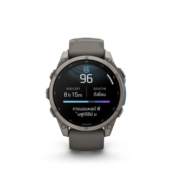 นาฬิกาสมาร์ทวอทช์ GARMIN FENIX 9 47MM BARE TITANIUM สี PEBBLE GRAY_0