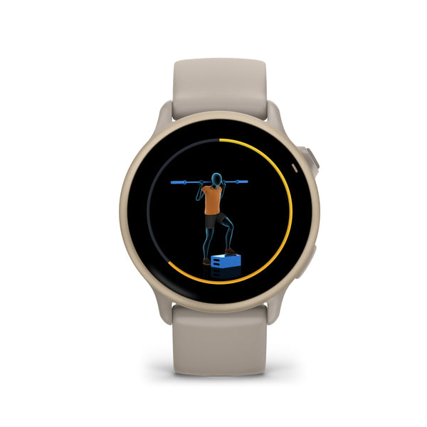 นาฬิกาสมาร์ทวอทช์ GARMIN VIVOACTIVE 6 สี FRENCH GRAY PALOMA CREAM GOLD_0