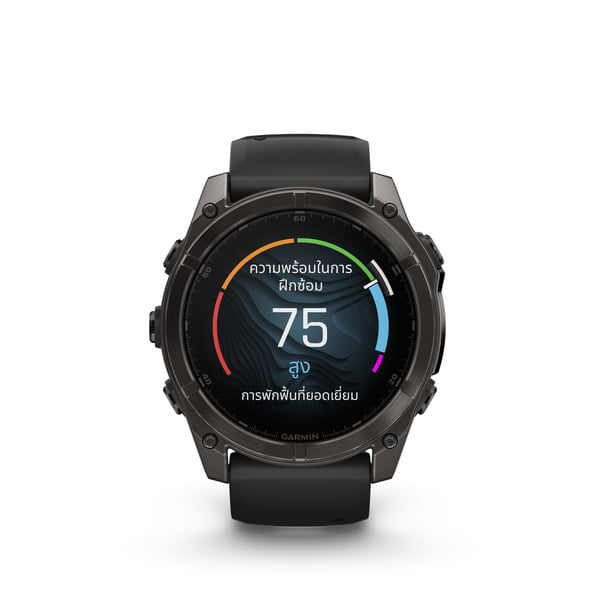 นาฬิกาสมาร์ทวอทช์ GARMIN FENIX 8 51MM สี CARBON GRAY TITANIUM_1